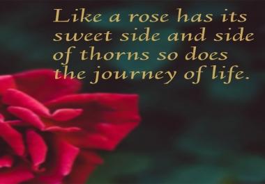 I will make you a great quote image or slogan for your brand