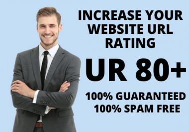 I will increase your website Ahrefs URL Rating UR 80+ Guaranteed