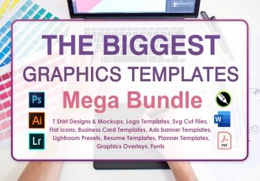 Graphics Templates Mega Bundle