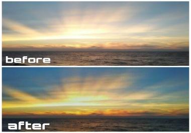 If you want to edit photos i'm here to do it for you