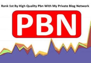 I will manually 50 permanent high da pbn backlinks