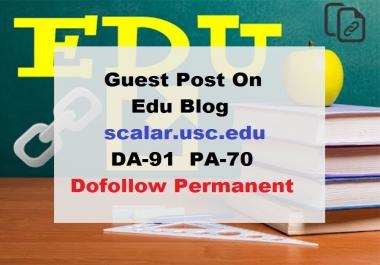 Guest Post On University Of Southern CAlifornia-Usc. edu-DA91