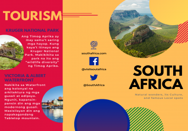 Custom Made Visual Materials such as Presentations,  Brochures,  and Posters