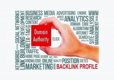 WEB 2.0 Da75-DA95 high quality backlinks in good quality