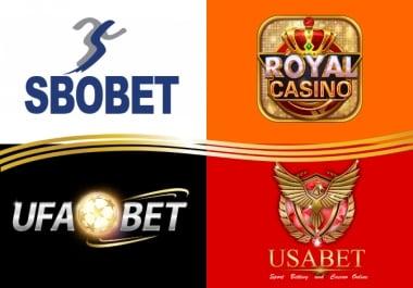 1st Page Rank On Google,  For CASINO Poker Judi And Betting Sites SEO Backlinks And Powerful PBN