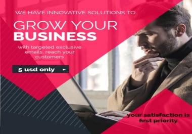 I will boost your marketing campaigns with exclusive email scraping