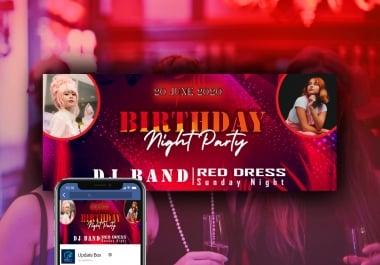 Facebook banner, twitter header, Instagram, Youtube banner design