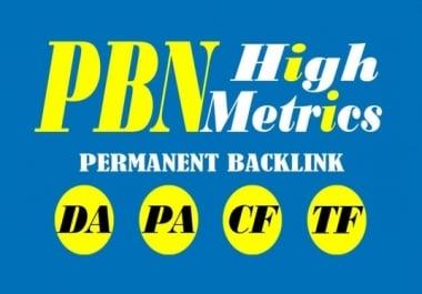 High Quality 500 PBN Backlinks on Domains Authority To Website Improving