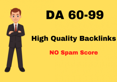 I will build 200 high quality DA 60 plus SEO dofollow backlinks