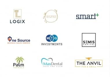 I will design a beautiful logo for your company or business