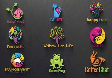 I will create 2 amazing and unique logo within 24hrs