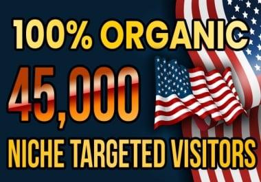 I will drive real USA targeted web traffic 20k
