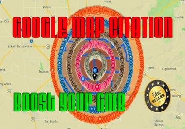 I will create 1000 google map citation to skyrocket your business
