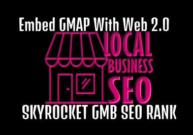 I will embed and 500 backlinks,  skyrocket gmb in google rankings