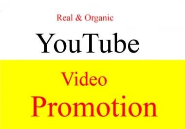Get Fast Top YouTube video Package promotion & Marketing