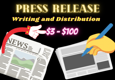 press release writing and distribution