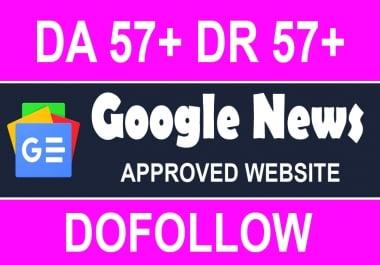 Write and publish guest post on google news approved website