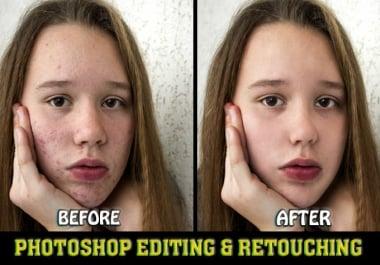 I will do professional Photoshop Editing and Photo Retouching
