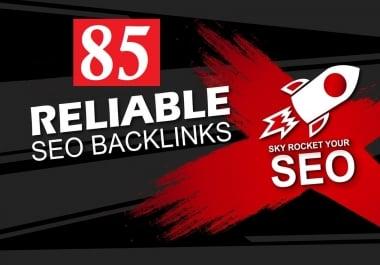 90+DA Most Popular 85 Links-Building From PR9, Edu, Contextual, Bookmarks Trust Authority links Create