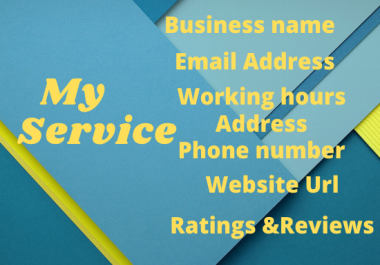 I will extract,  scrape and collect data for your business