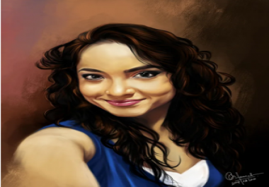 oil painting your picture within 24 hours