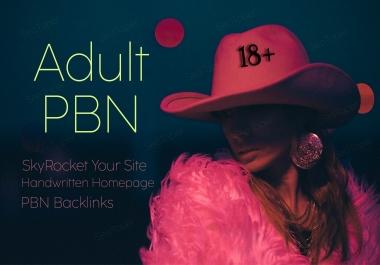 2021 Latest V3 Adult 25+PBN Rank Your Porn Site Now UPTO DA PA 58+ Homepage PBN Backlinks