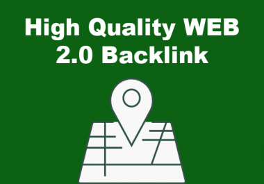 I will create high quality WEB 2.0 backlinks