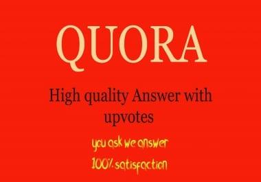 Reliable unique White Hat 10 manual Quora Answer with upvotes