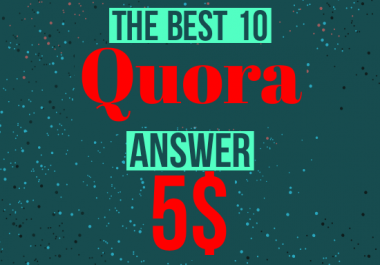 I Will Promote Your Website/Business With High Quality Quora Answer