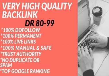 I will build 20 high quality dofollow backink for seo