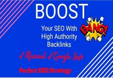 Get Manual linkbuilding for your site or Keywords