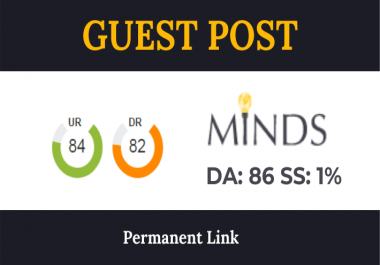Write & Publish High Authority Guest Post on MINDS. com - DA86, DR82