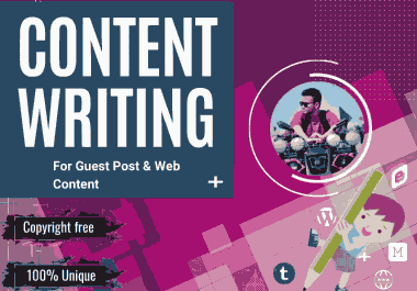 I will provide 500 to 700 words incredible professional Content Writing or Article writing service