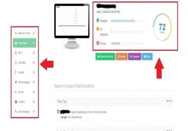The best SEO audit report for any website FULL detailed report