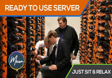 I will setting your vps and install control panel