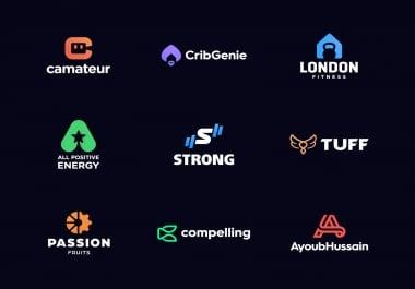 I will design a modern unique minimalist logo in 24 hours