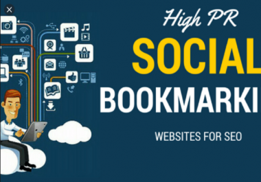 I will do 50 social bookmarking on high da and PR sites manually