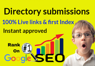I will Create 50 Dofollow High domain authority directory submissions for Rank Website
