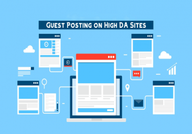 I Will Publish 5 Guest Post on High Authority DA Sites