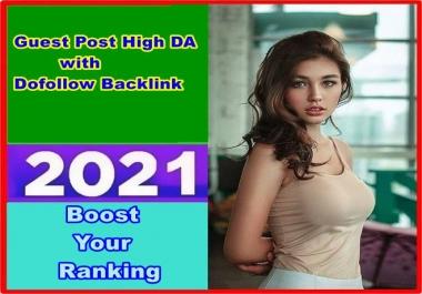 Guest Posts with Backlink On My High DA Websites