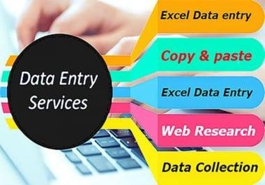 web research and web scrapping