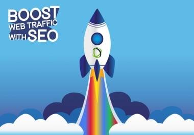 100000+ keyword targeted Traffic by Google social media Youtube Yahoo etc