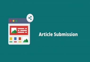 10 Article Submission Dofollow Backlinks