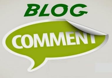 100 blog comments seo Backlinks