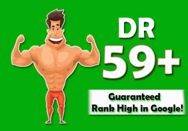 I will increase your domain rating DR 40+ for website ranking