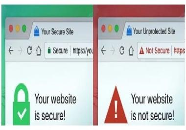I will install SSL certificate,  fix green padlock issue on wordpress