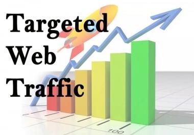 deliver 100000 Quality USA Real visitors your WEB site