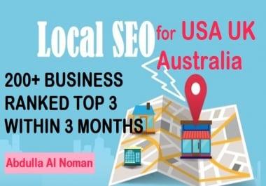 I will do live google map citation for local SEO