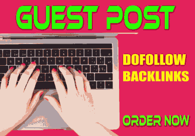 Publish 2 Guest Posts 2 different websites DA 90+ any category,  any language