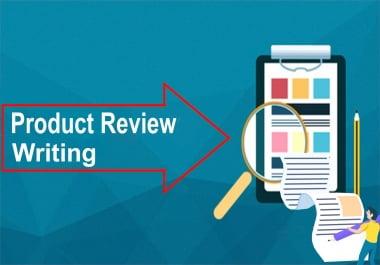 Get the High-Quality 600+ Words Product Review writing With Cheap Rate